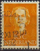 Holanda 1949 Scott 308 Sello Reina Juliana 10c usado Stamps Netherlands Holland Hollande Olanda 